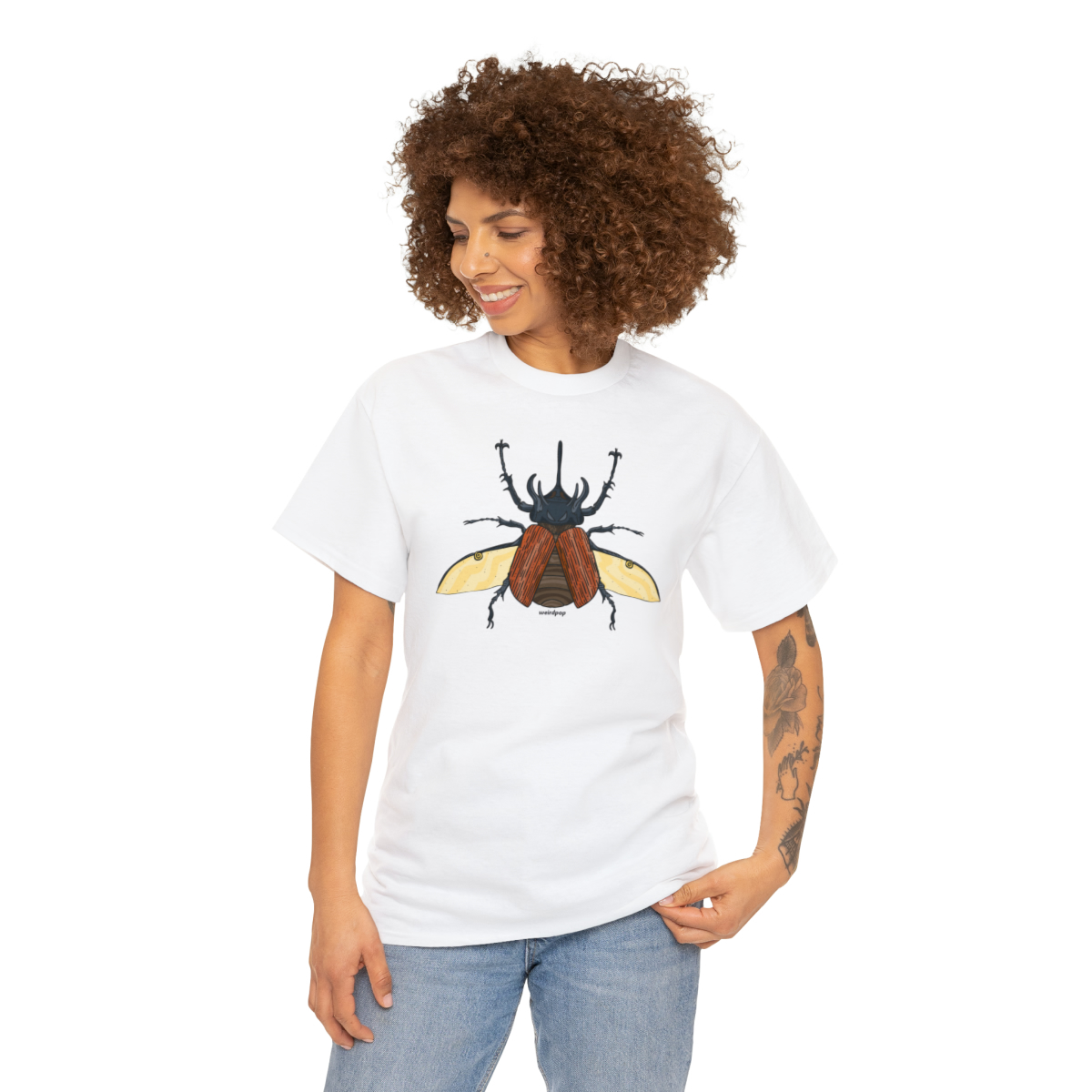 Beetle Unisex Cotton Tee - Image 3