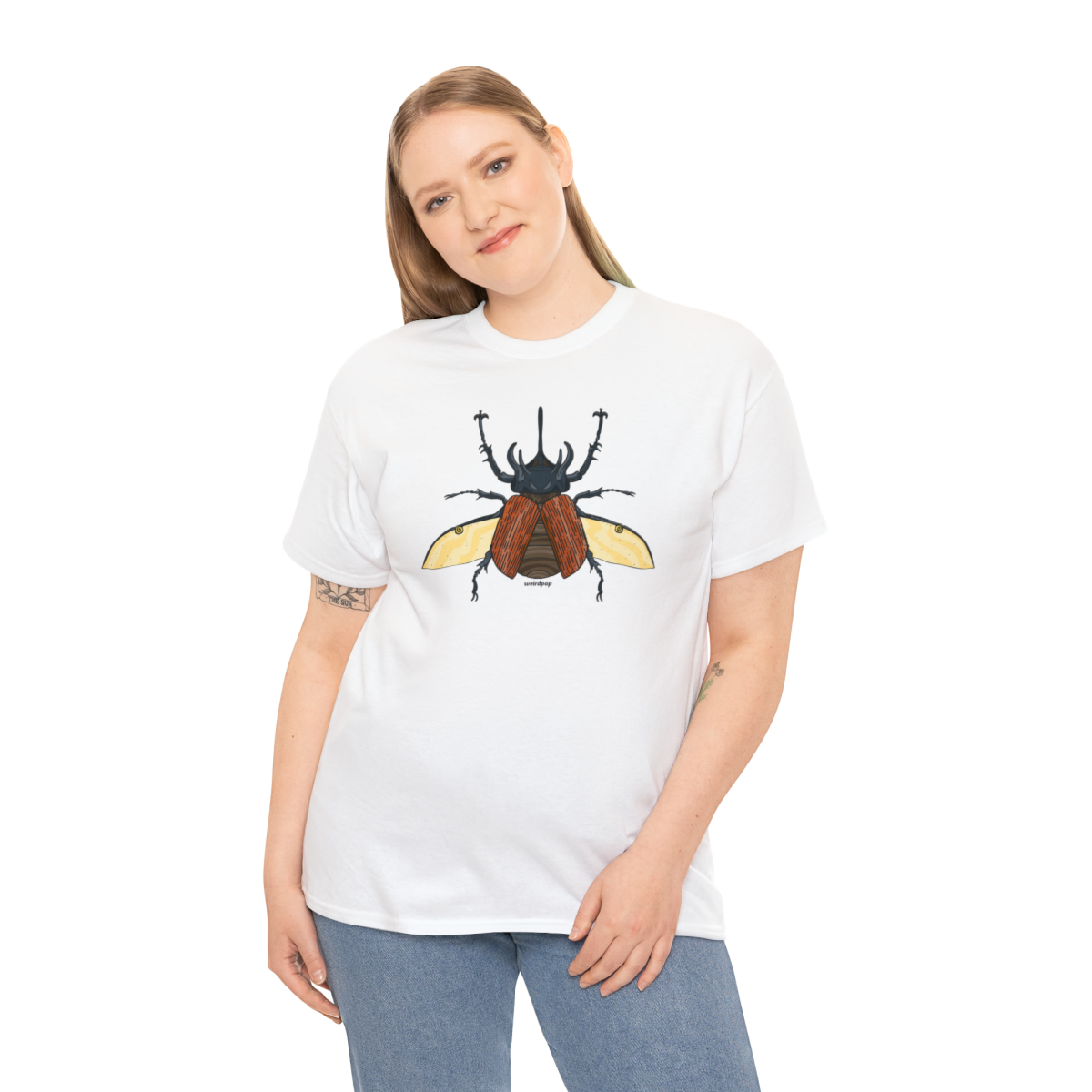 Beetle Unisex Cotton Tee - Image 4