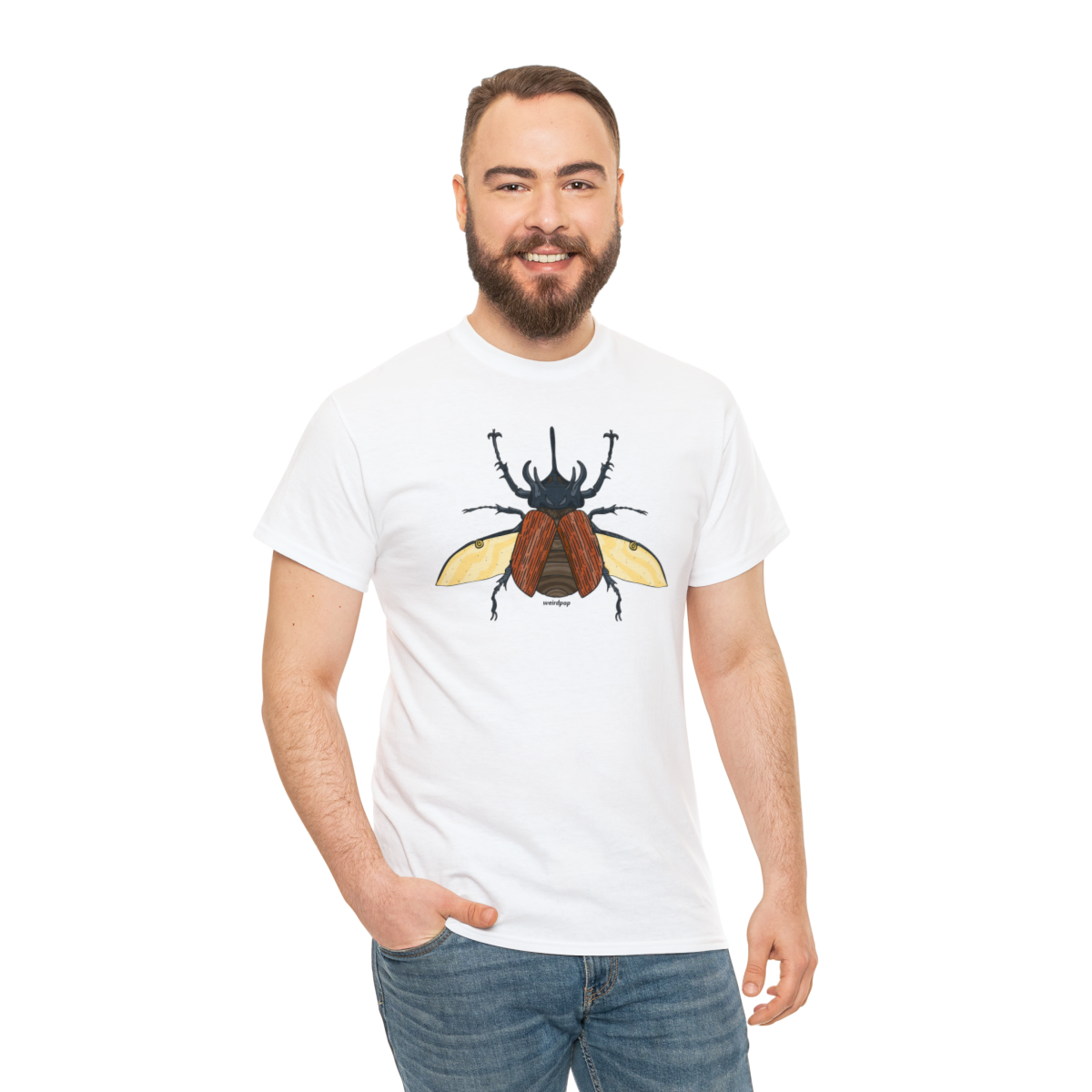 Beetle Unisex Cotton Tee - Image 5