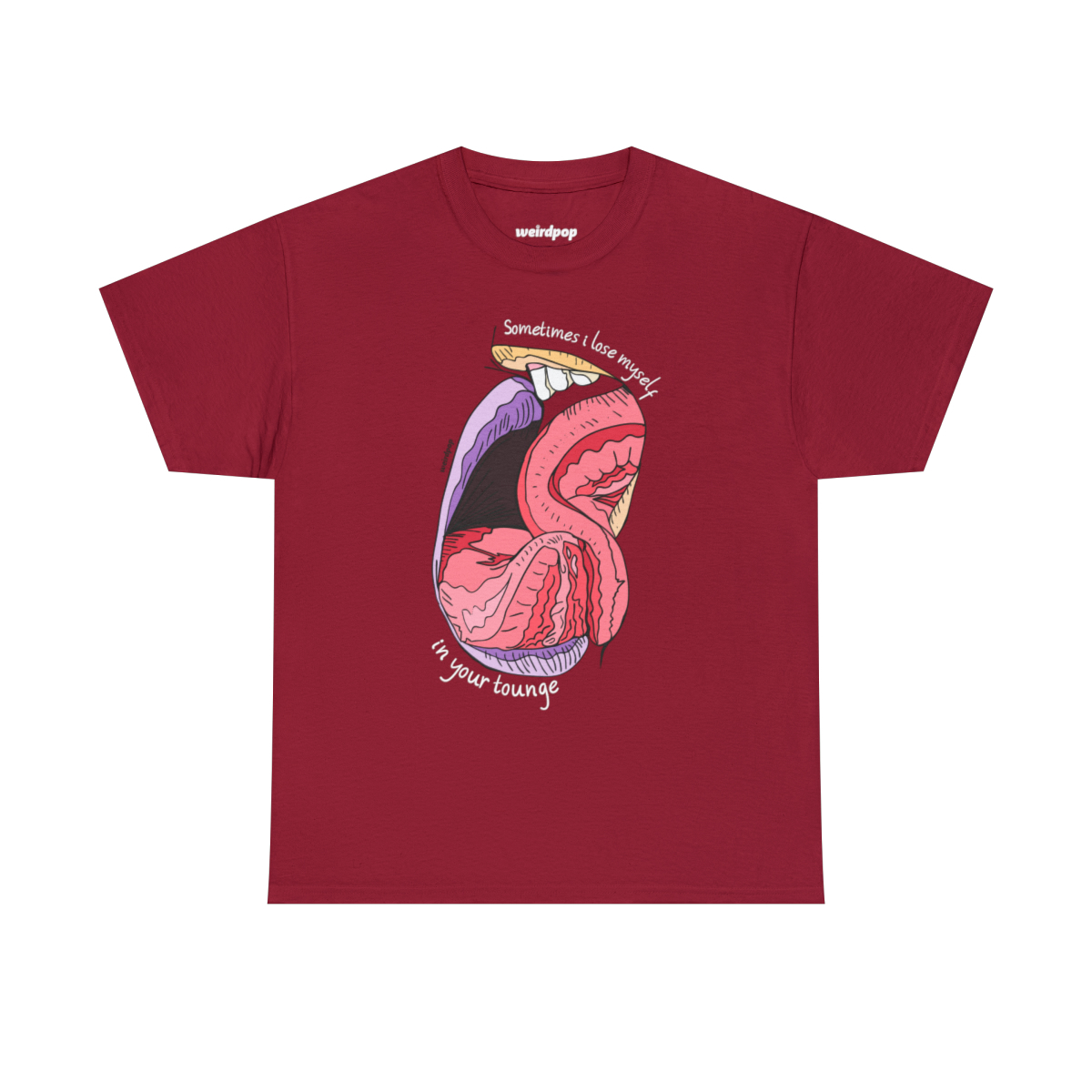 Tounge Kiss Unisex Cotton Tee