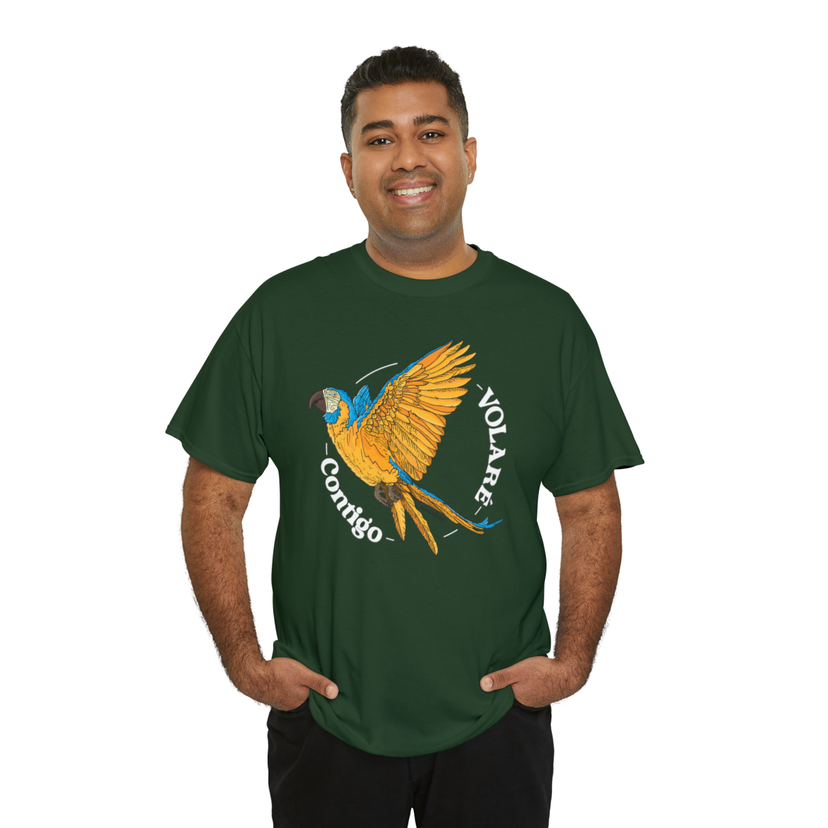 Macaw Unisex Cotton Tee - Image 8