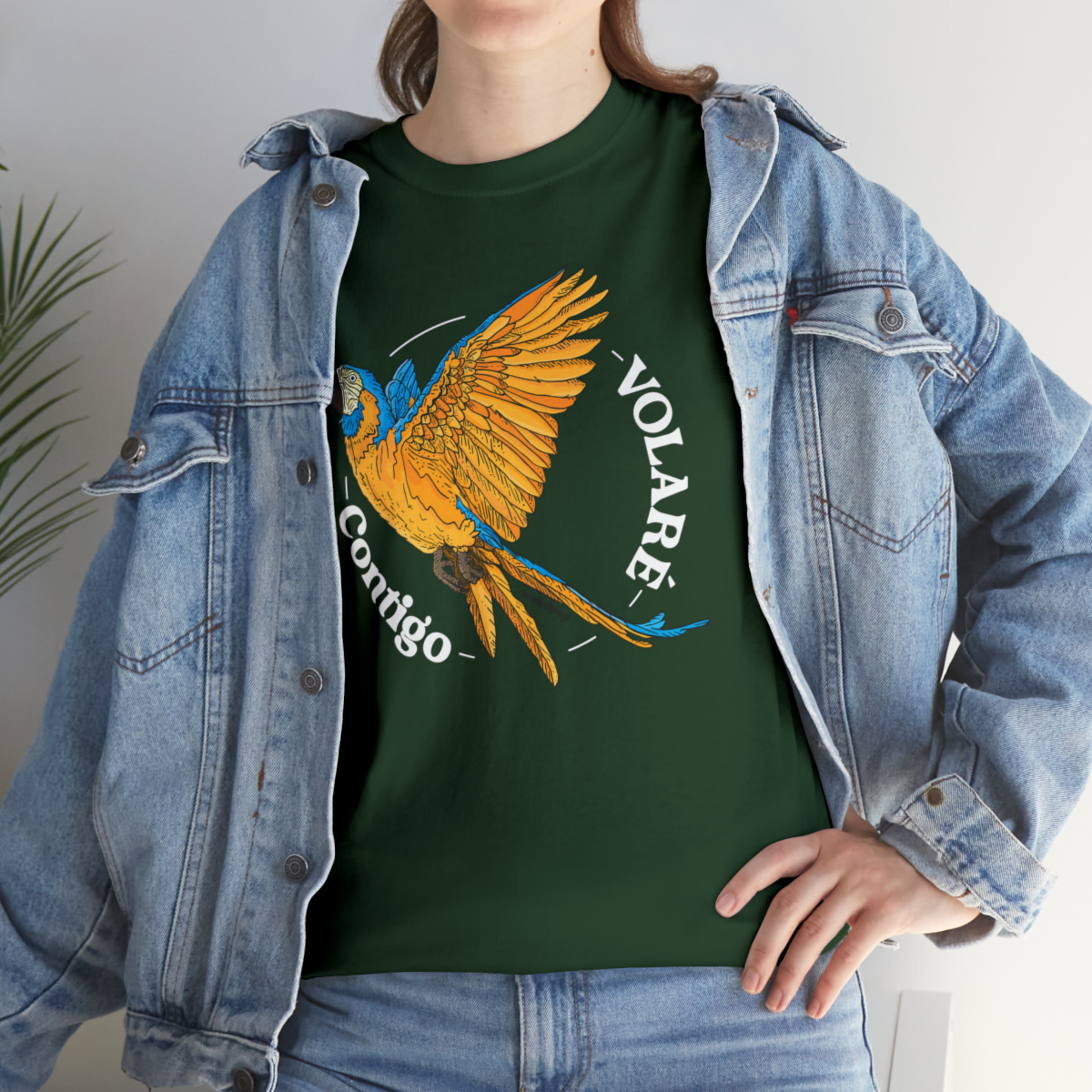 Macaw Unisex Cotton Tee - Image 9
